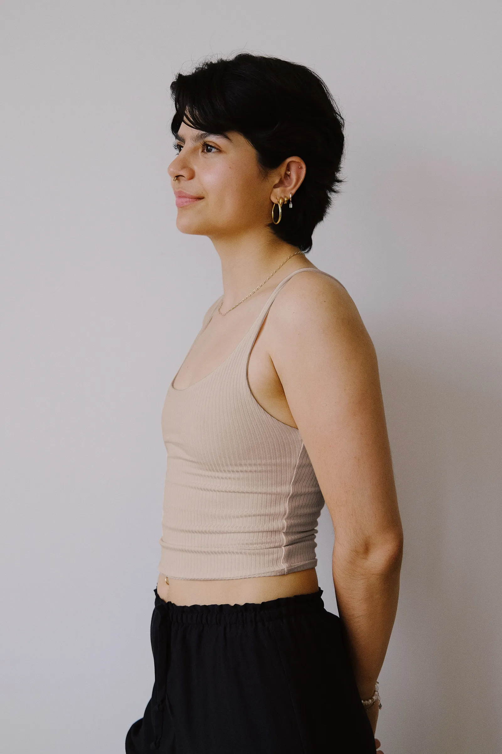 ada strap top - sand