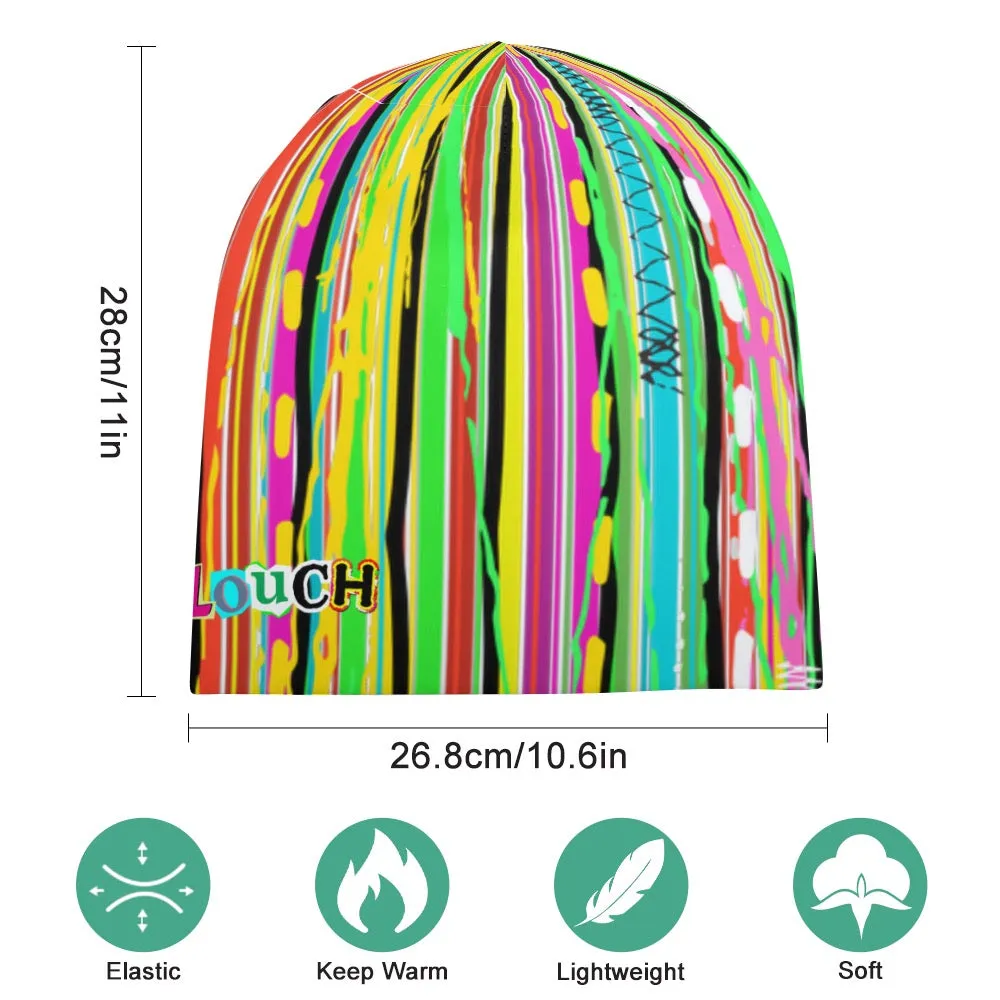 Candy Stripe Slouch Beanie