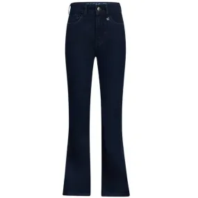 Dark Blue Denim flair jeans Mikkie