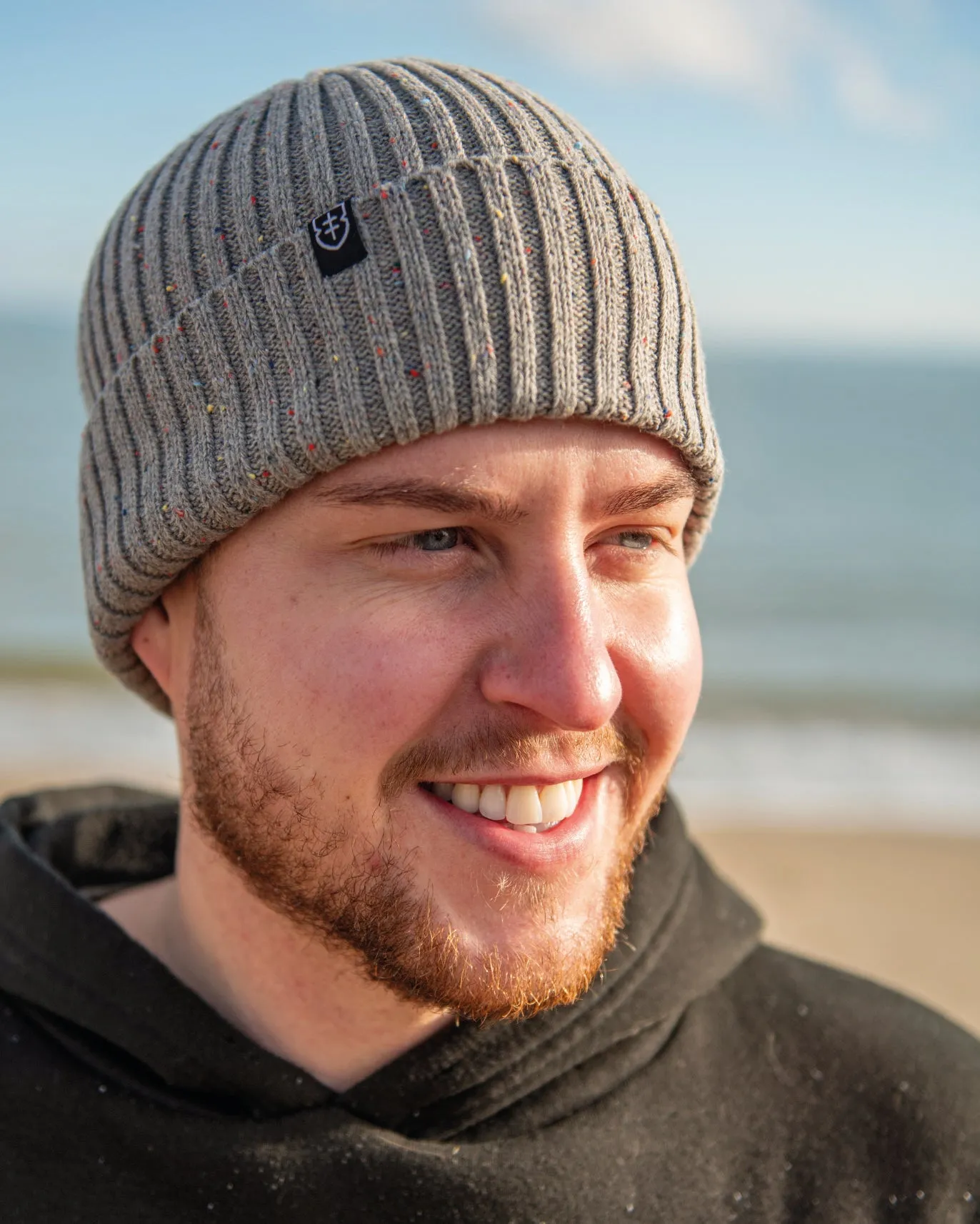 EB BEANIE: 003 - Grey Marl
