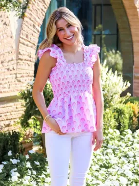J. Marie Shay Ruched Top