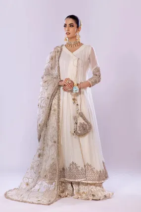 Khuda Baksh - P-256 Ready To Wear - OFF WHITE