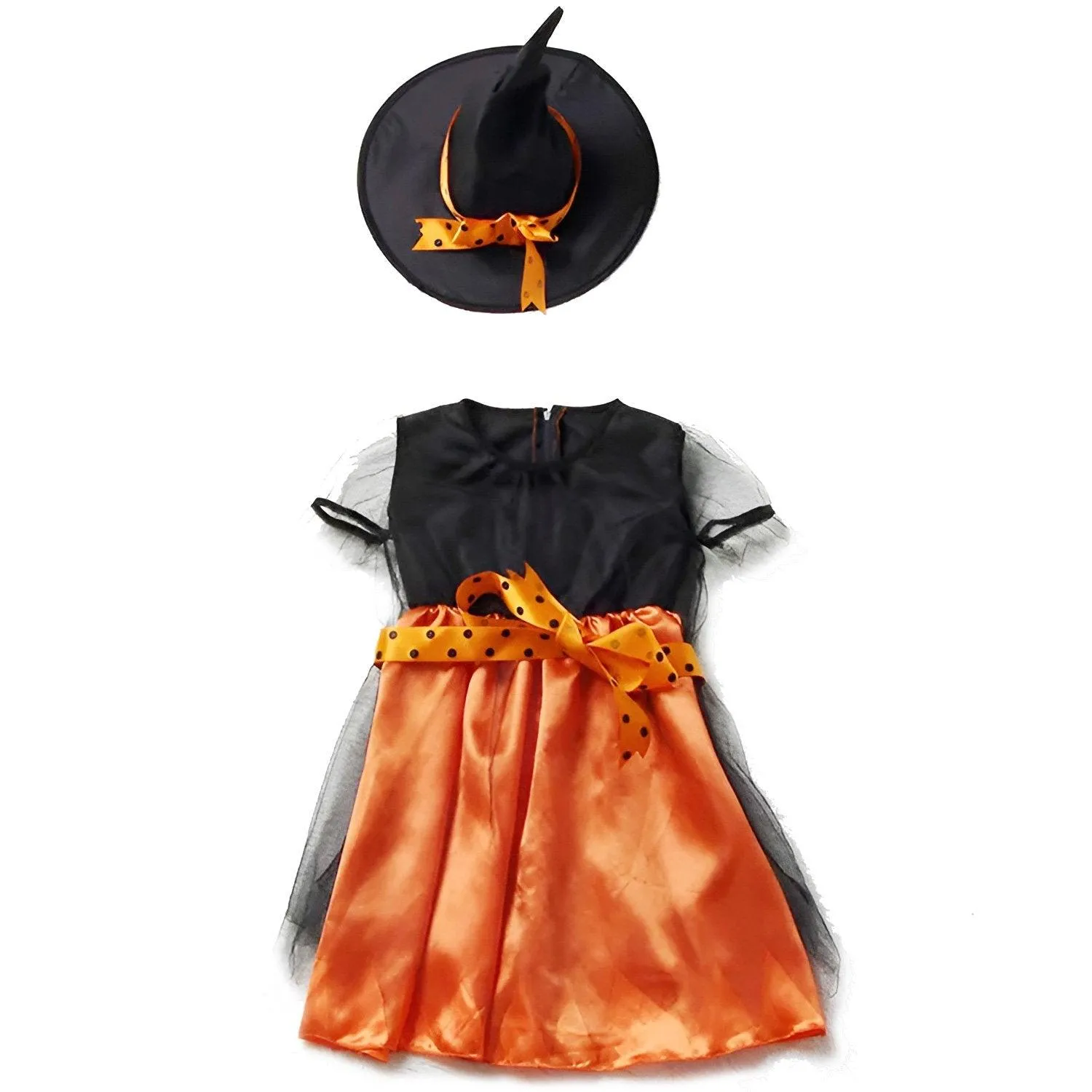 Kids' Halloween Witch Costume With Hat