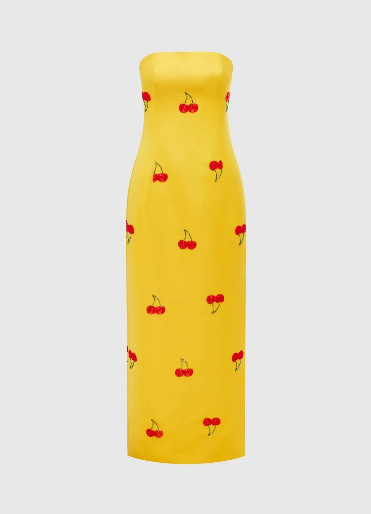 Leo Lin Rayna Embellished Bustier Maxi Dress