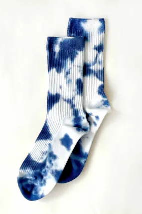 Merle Works Socks - Indigo