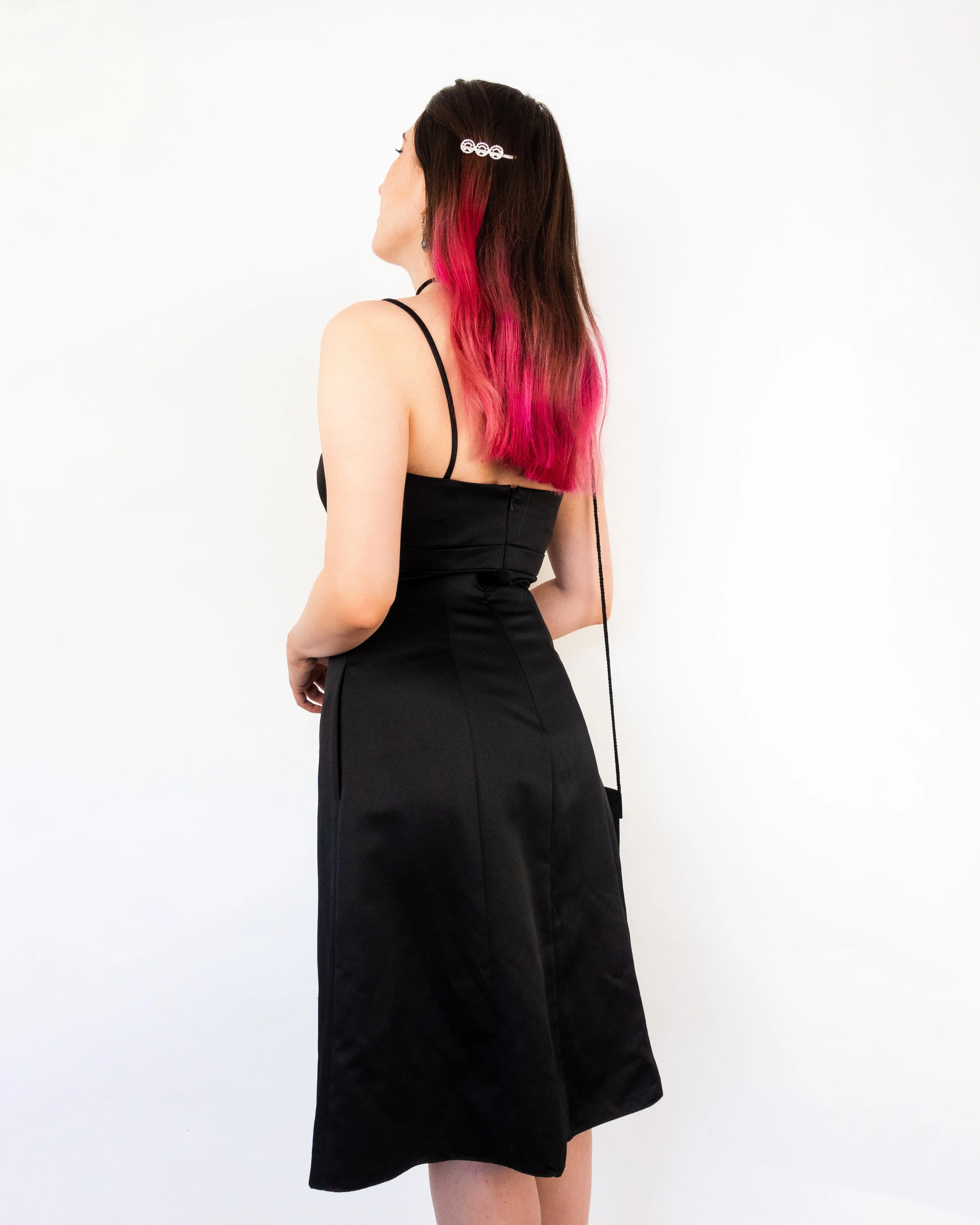 Midi Formal Dress Black