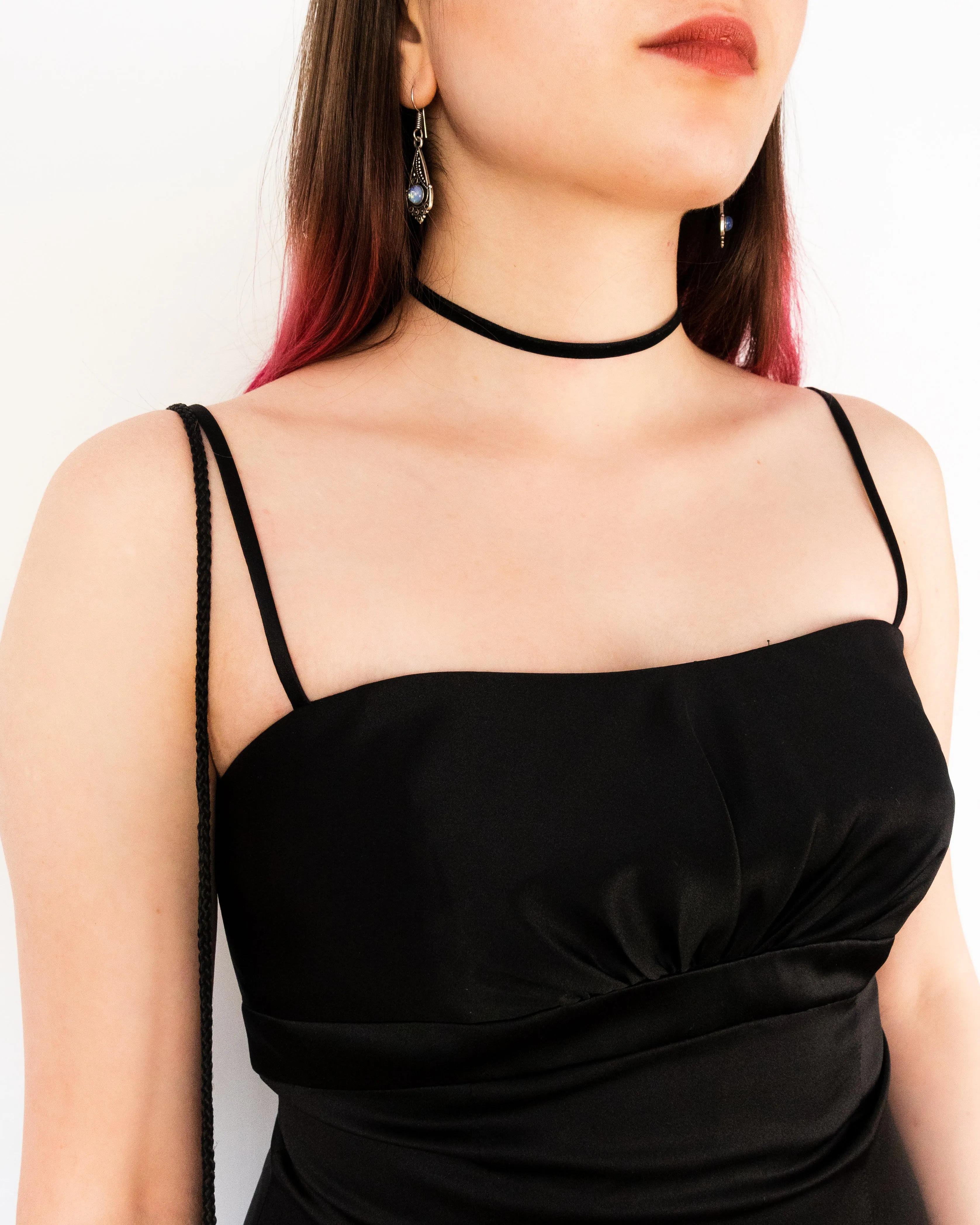 Midi Formal Dress Black