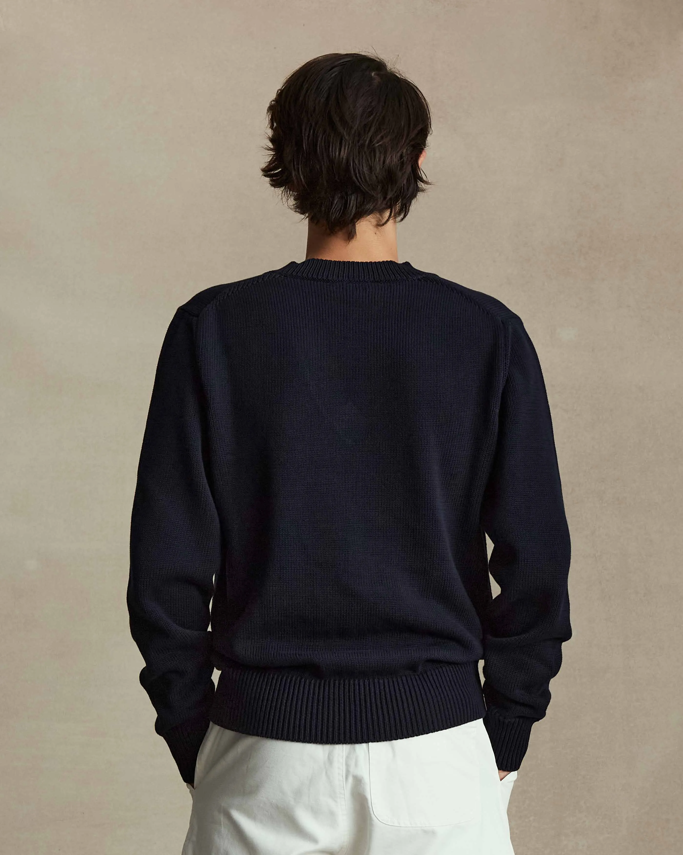 Navy Openers Sweater