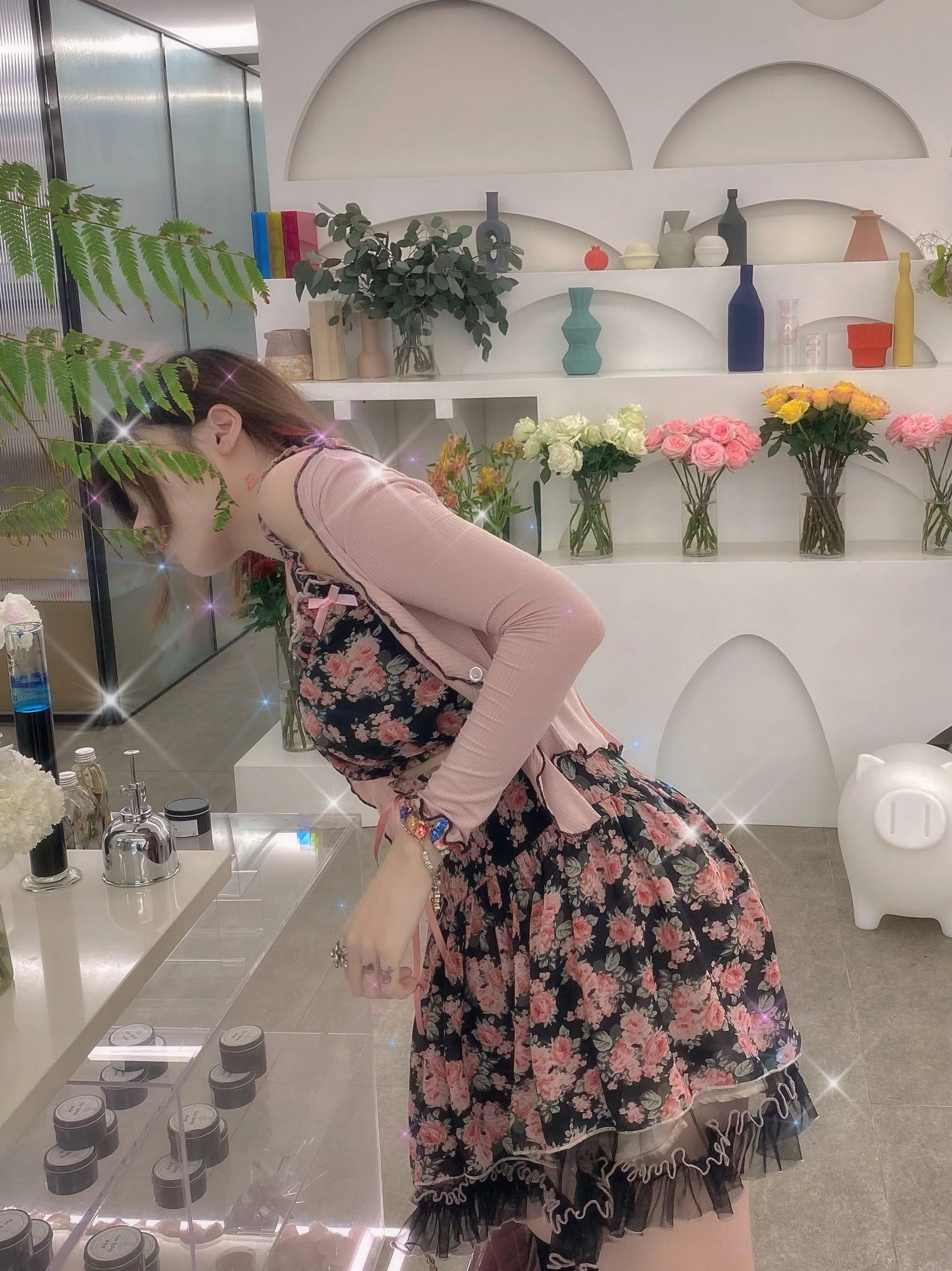 [Premium Selected] Rozen Maiden Floral Set Mini Dress (designer Arilf)