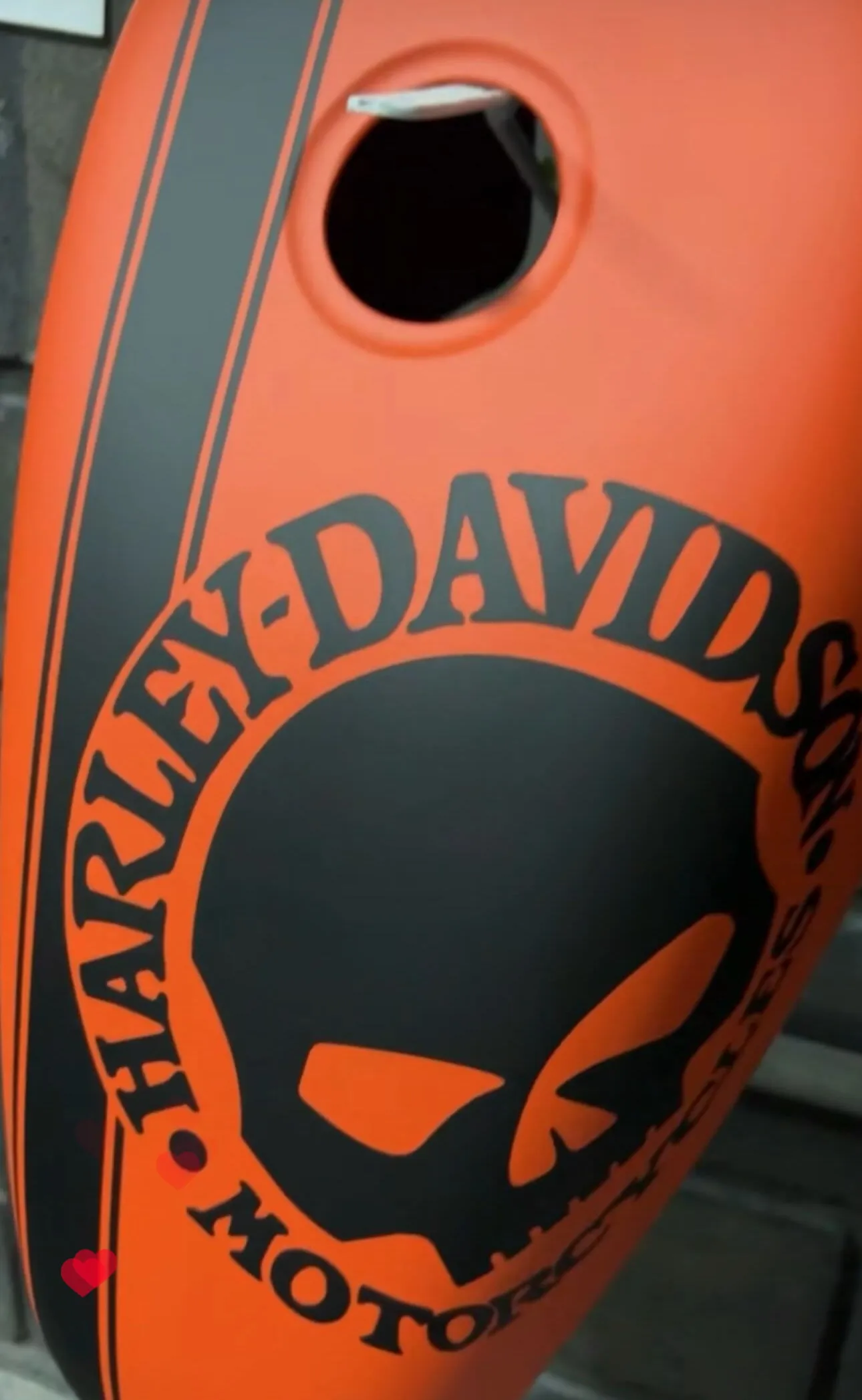Punisher Gas Tank Cover - Iron