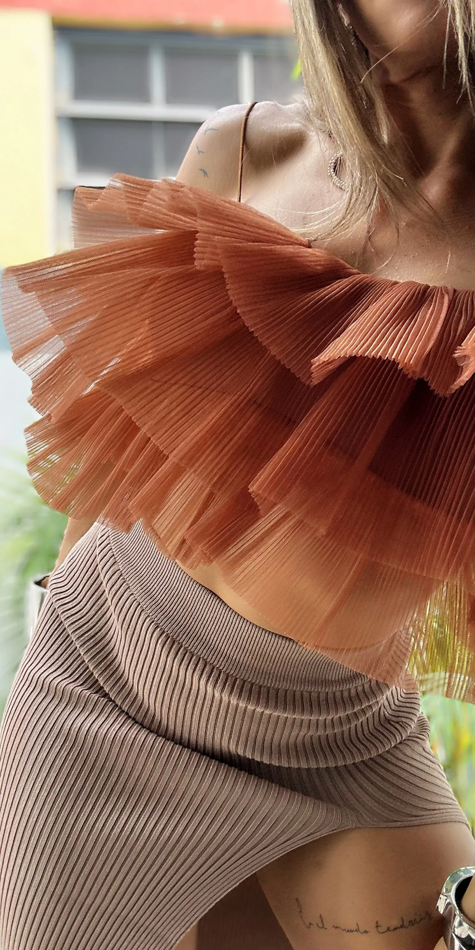 Ruffles Crop Top