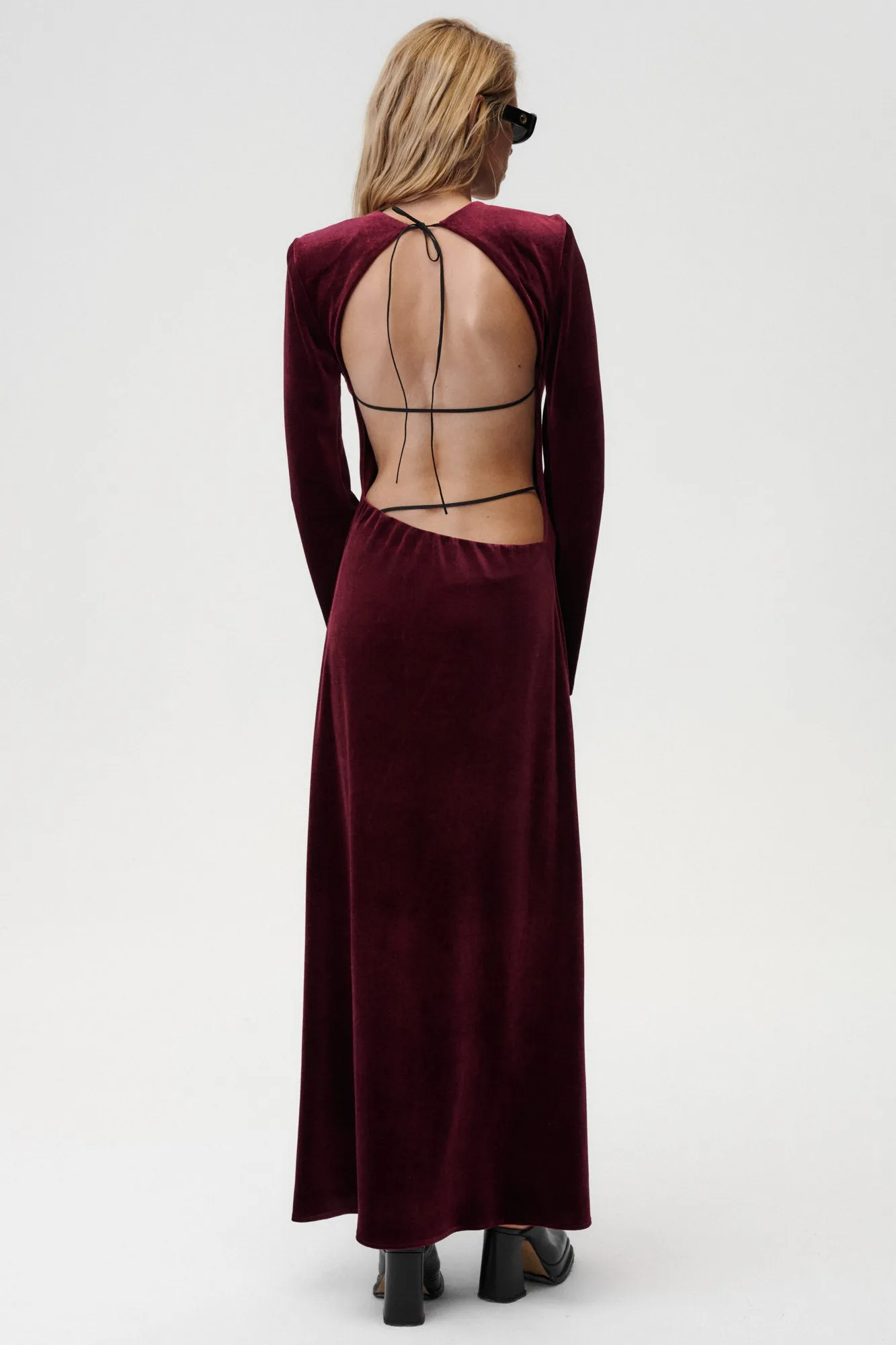 Scandale Dress Burgundy