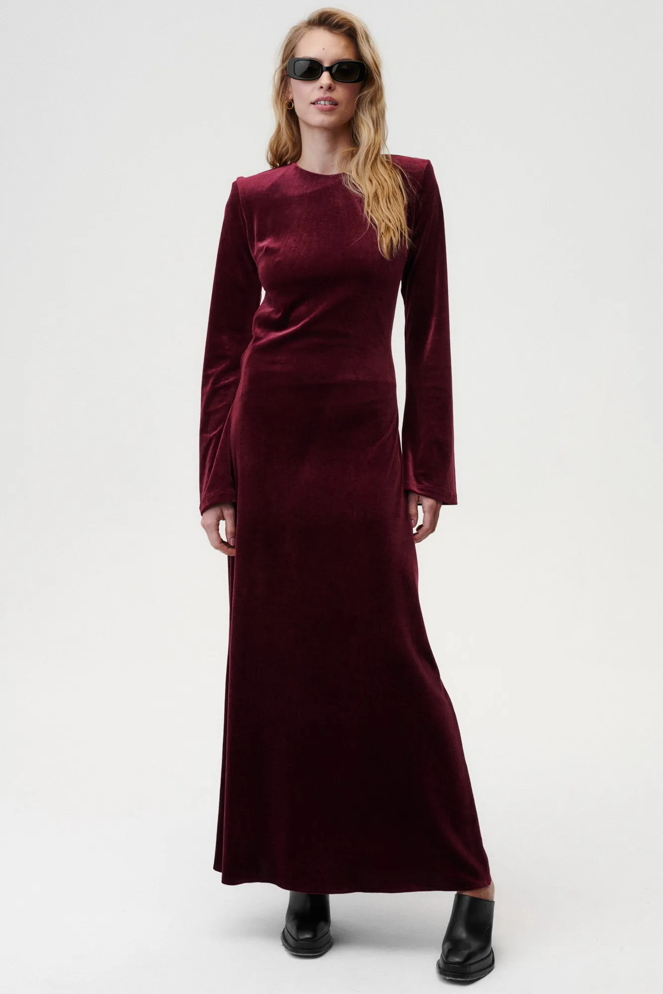 Scandale Dress Burgundy
