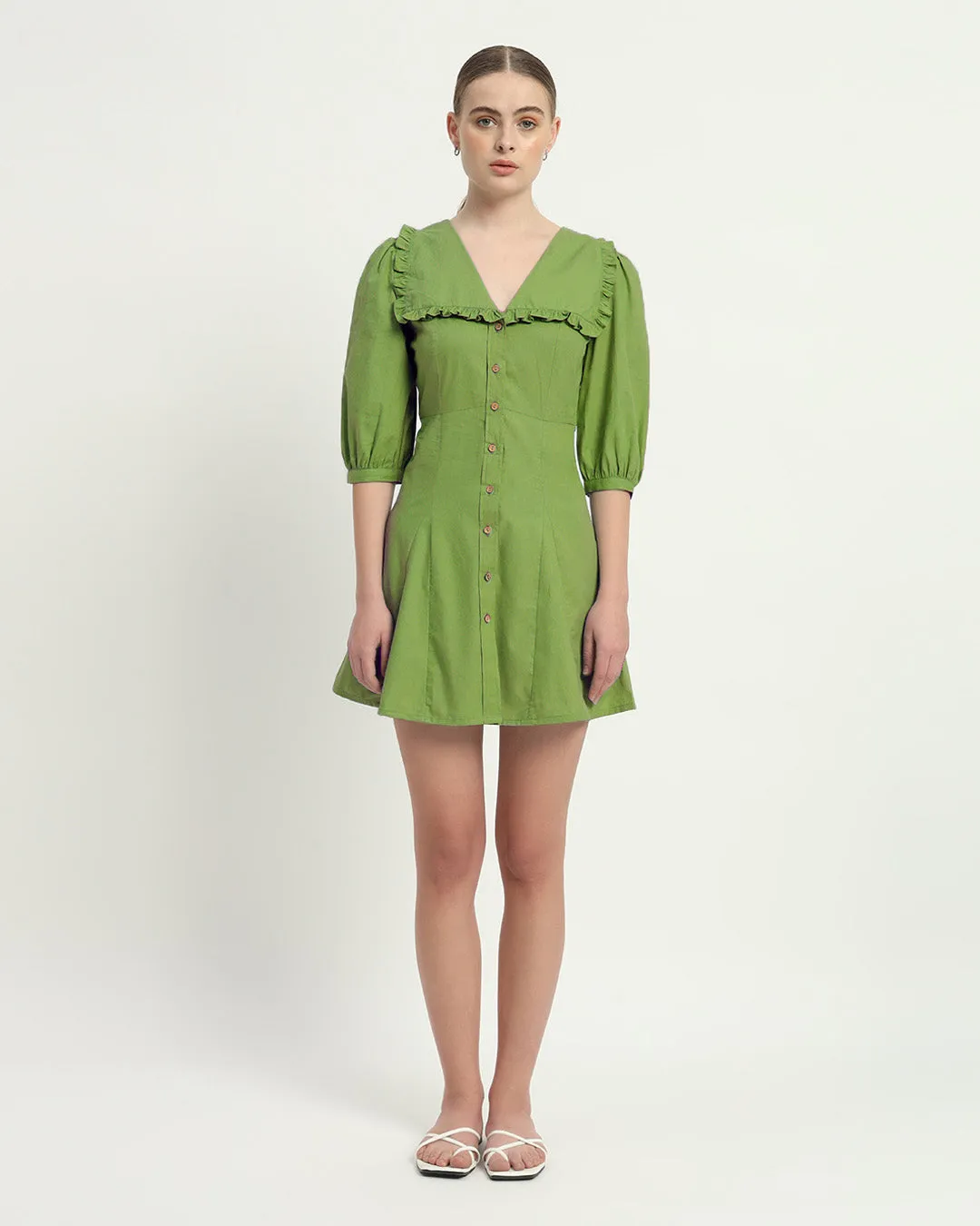 The Isabela Fern Cotton Dress