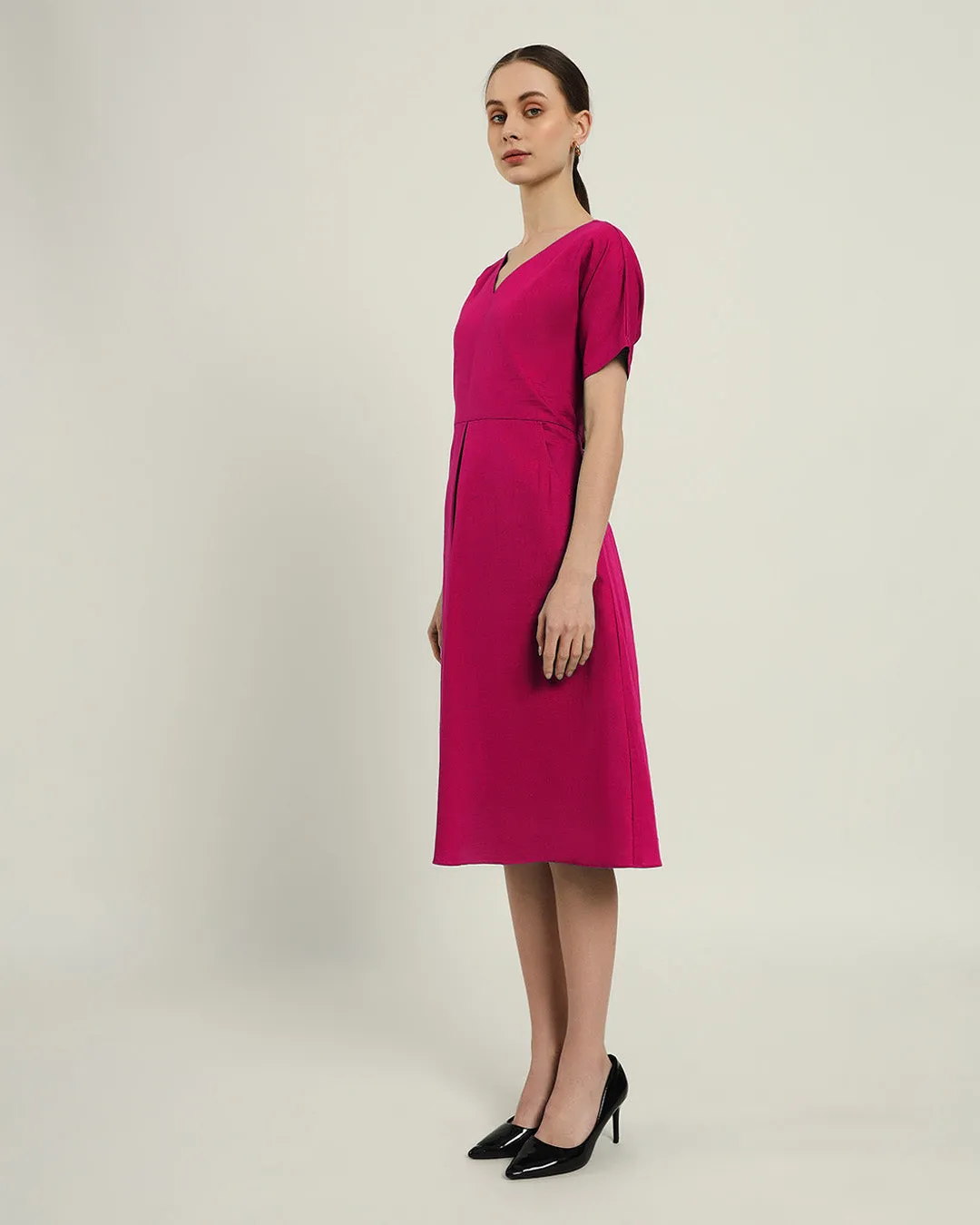 The Memphis Berry Cotton Dress