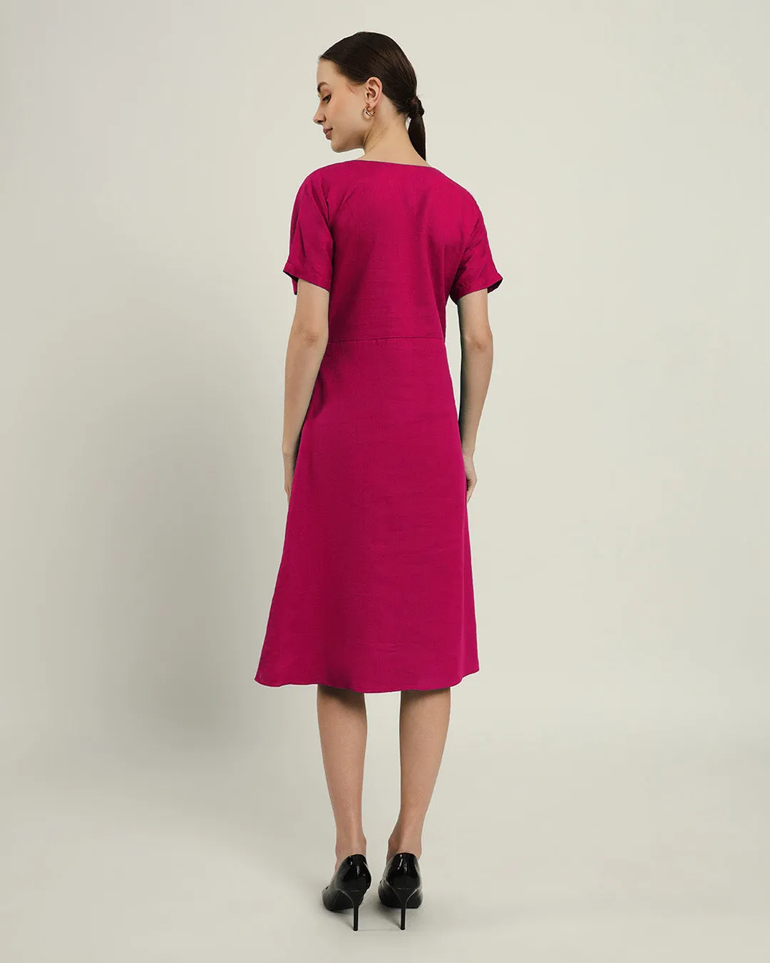 The Memphis Berry Cotton Dress