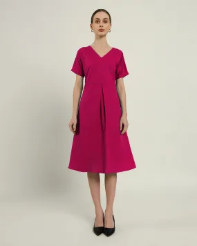 The Memphis Berry Cotton Dress