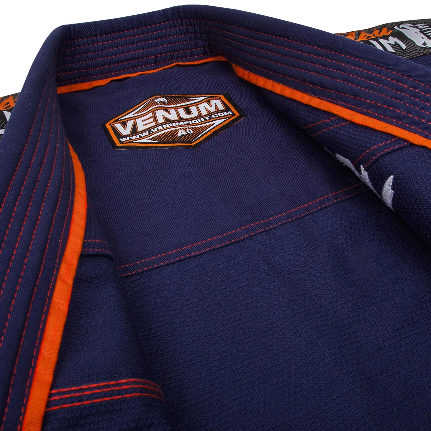 Venum Challenger 3.0 BJJ GI - Navy Blue/Orange