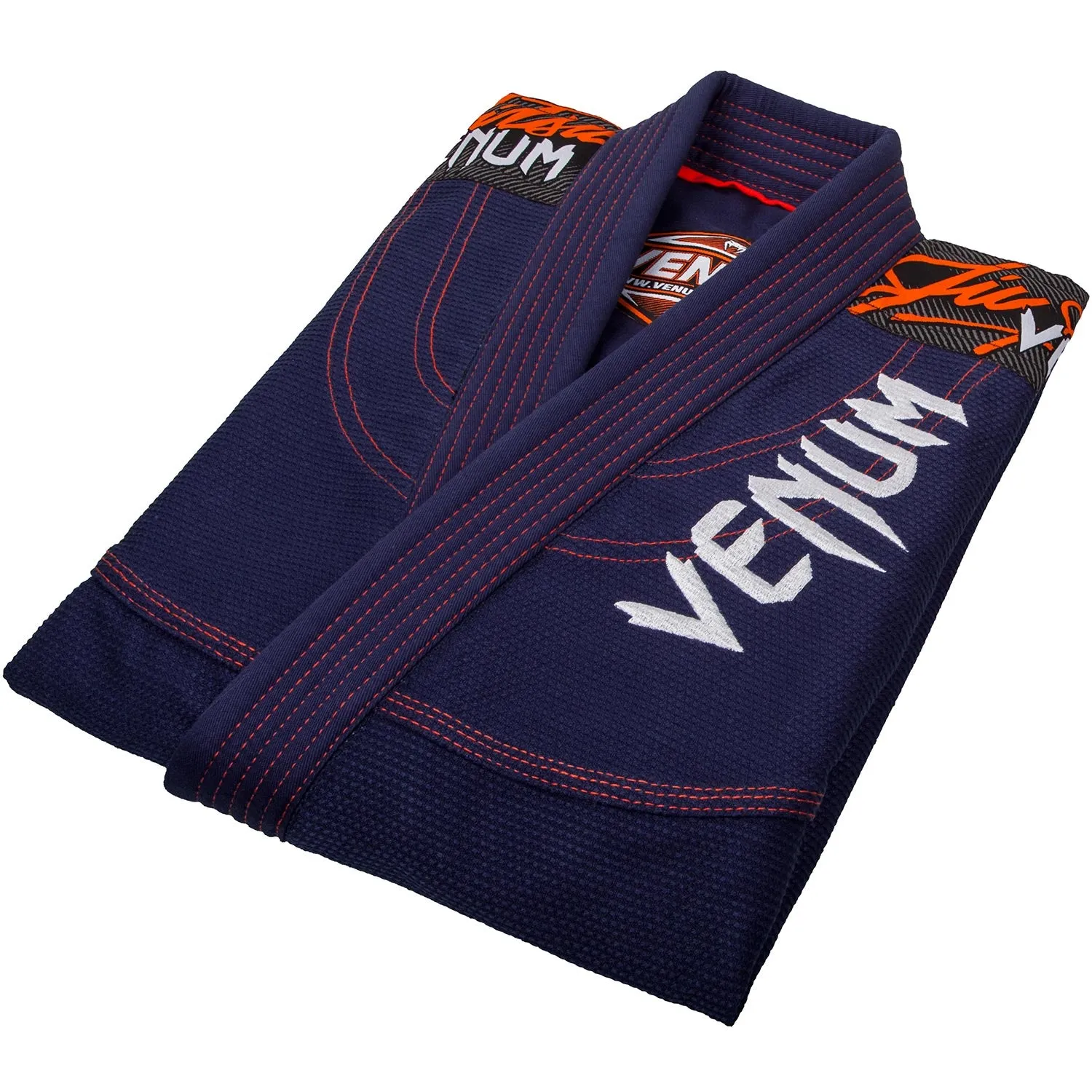 Venum Challenger 3.0 BJJ GI - Navy Blue/Orange