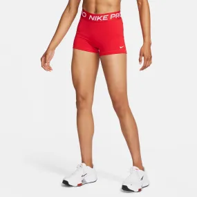 Women's Pro 3" Shorts (658 - University Red/White)